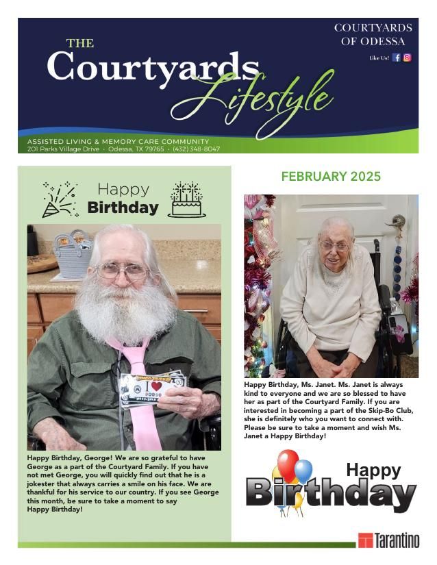 Assisted Living Current Newsletter